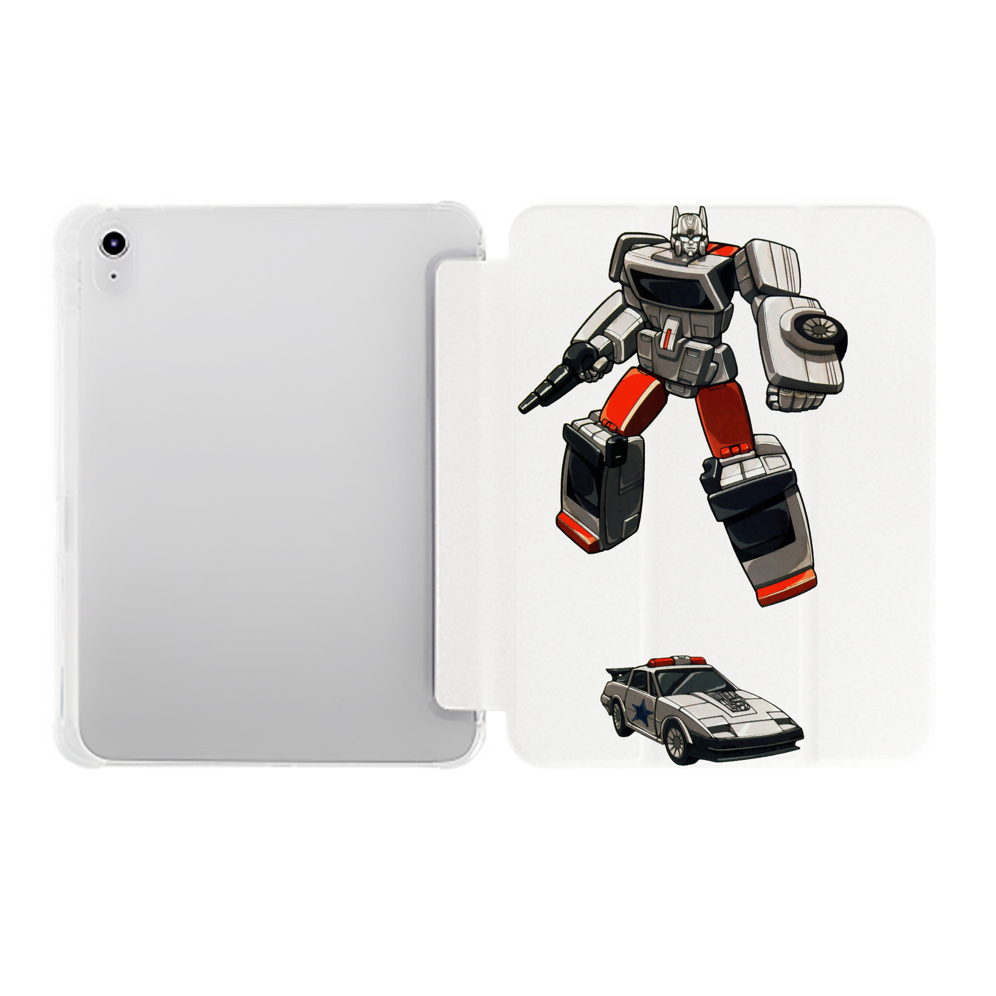 （画像用）  IPad ケース ペン収納付き 三つ折りスタンド PUレザー×シリコン 対応機種9.5/10.5/10.9インチ